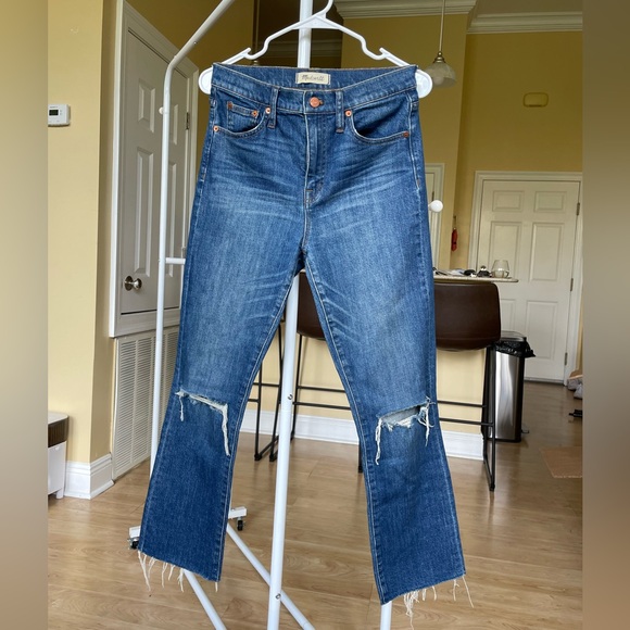 Madewell 10” High Riser Demi Boot Jeans - Picture 6 of 6